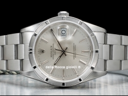 Ролекс (Rolex) Date 34 Argento Oyster Silver Lining 15210